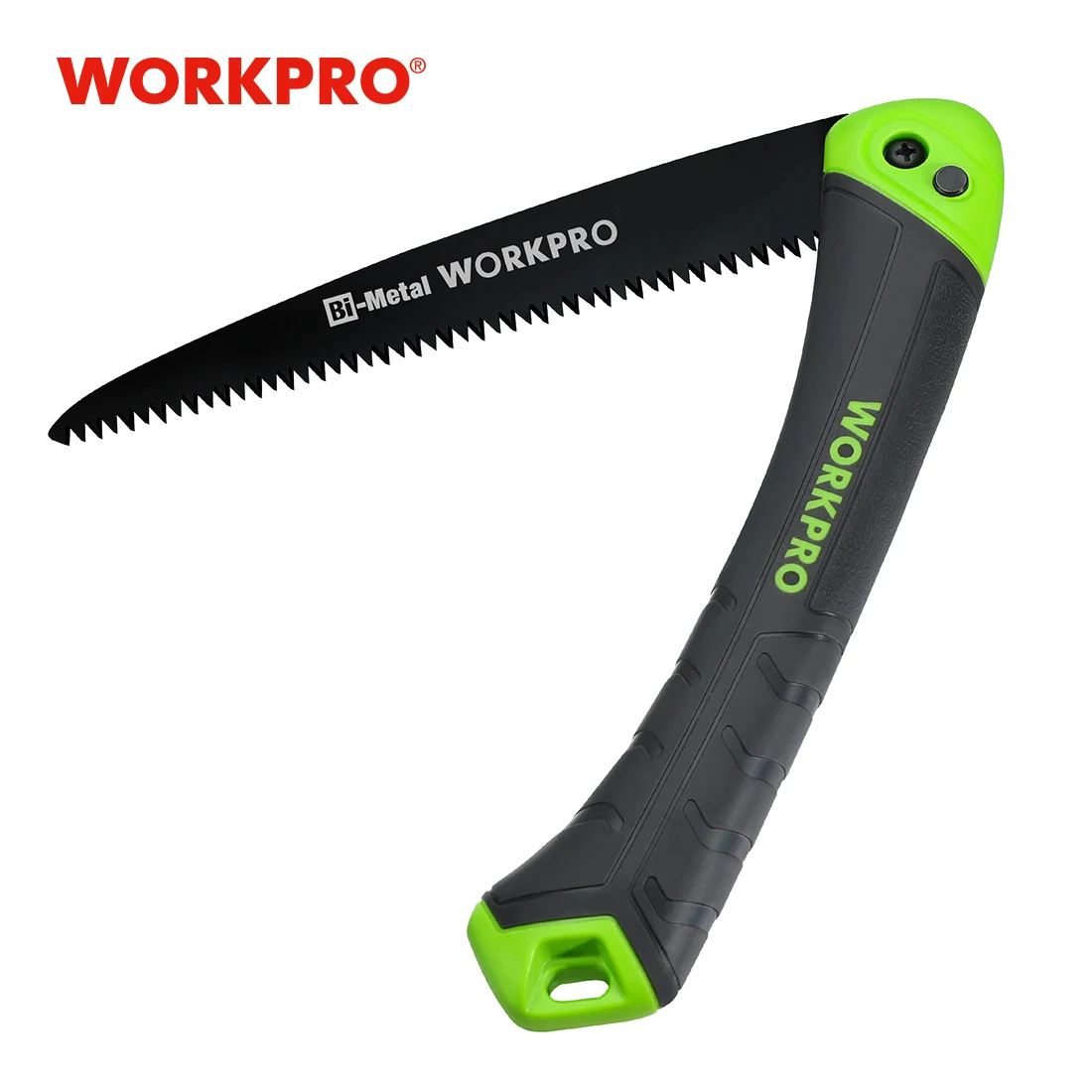 Складная штамповочная пила WORKPRO с 7-дюймовым лезвием для резки деревянных веток