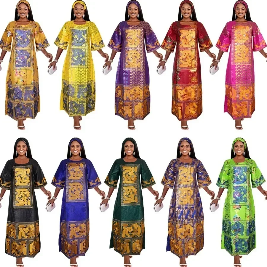 Африканские платья для женщин традиционная африканская одежда Дашики Анкара