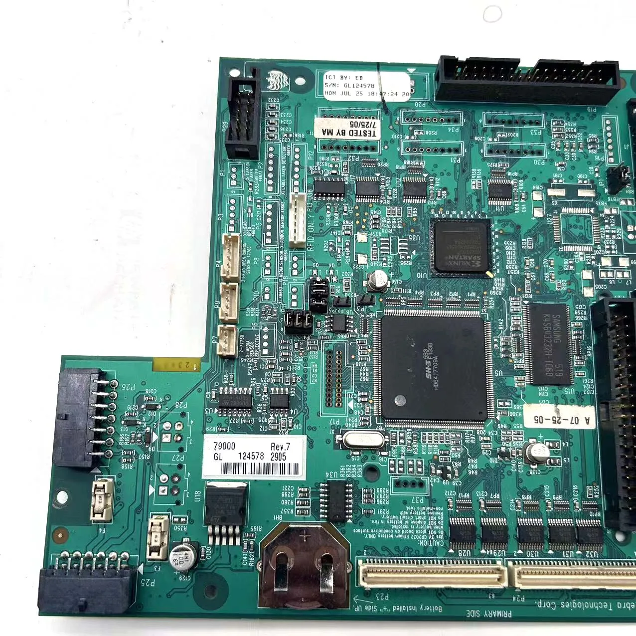 Материнская плата 79000 Rev.4 подходит для Zebra Z6M + Z4M