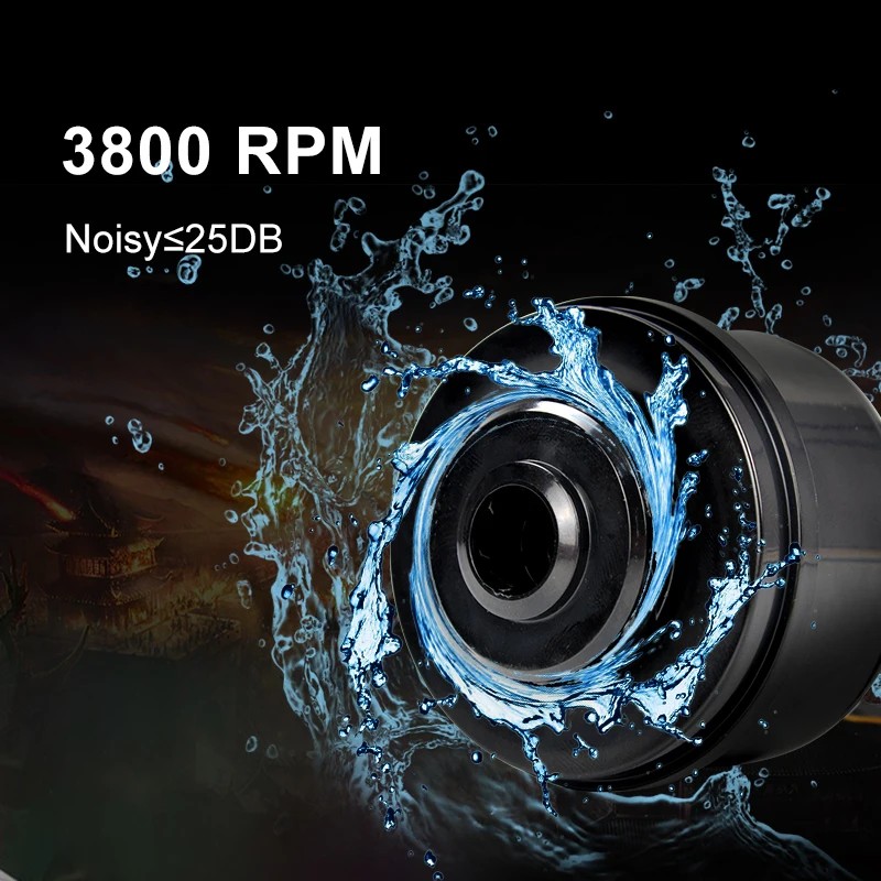 Насос Syscooling P90D комбинированный резервуар для водяного охлаждения 1300 л/ч 12 В