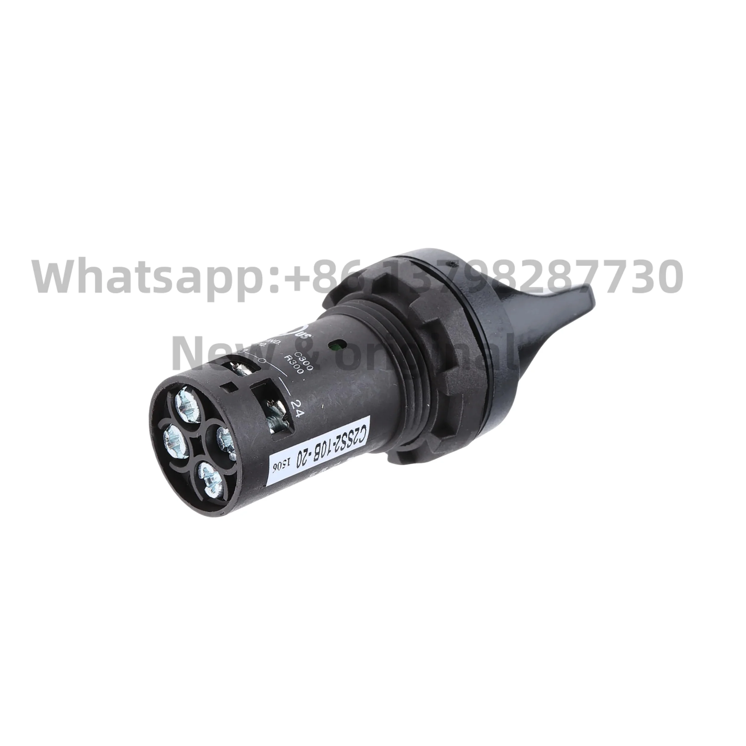 Черный двухпозиционный переключатель оформления номер материала 62000143