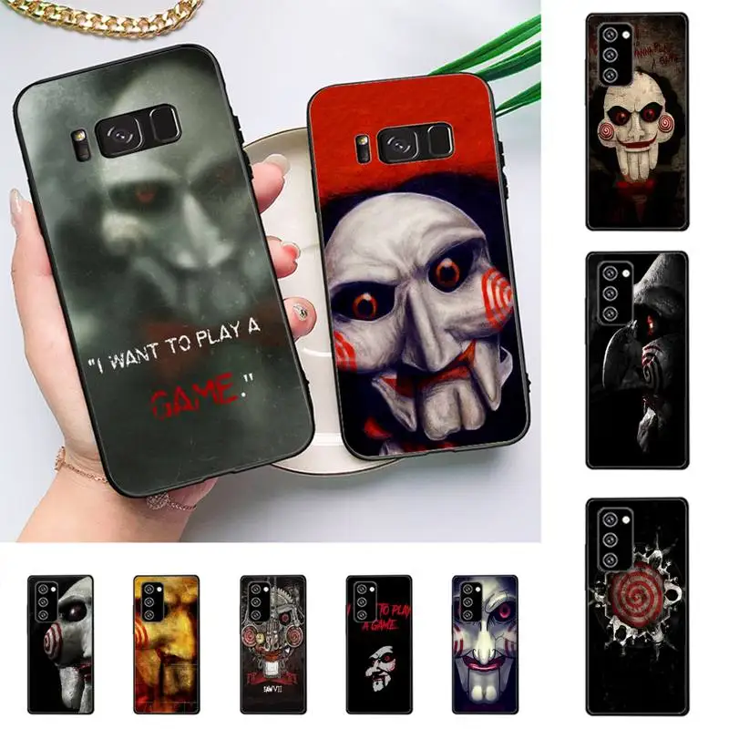 

Saw Horror Moive Ghost Phone Case for Redmi 8 9 9A for Samsung J5 J6 Note9 for Huawei NOVA3E Mate20lite cover
