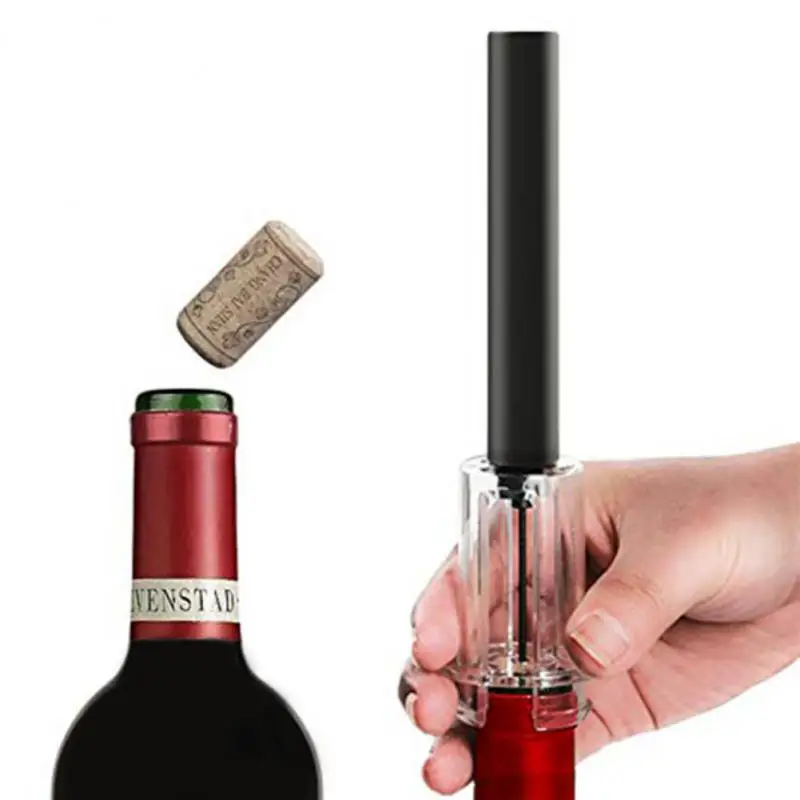 

Air Pump Red Wine Bottle Opener Plastic Tube Needle Pneumatic Bottle Corkscrew Kitchen Opening Tool Can Opener Bar Accessories