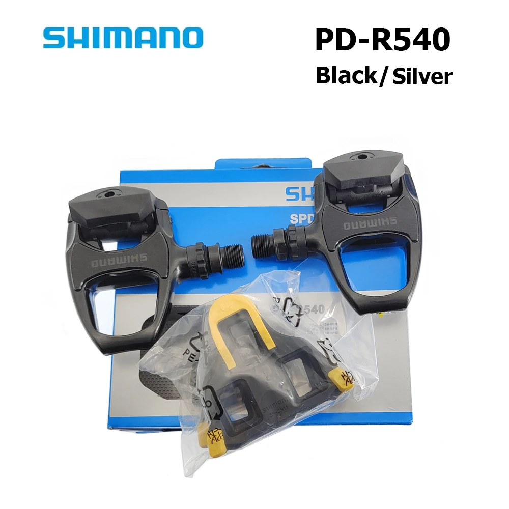 

Shimano PD-R540 Pedal Self-locking Pedal Self-locking Road Bike Pedal Comes with SH-11 Cleat Cycling Lock Pedal R540 Pedal Parts