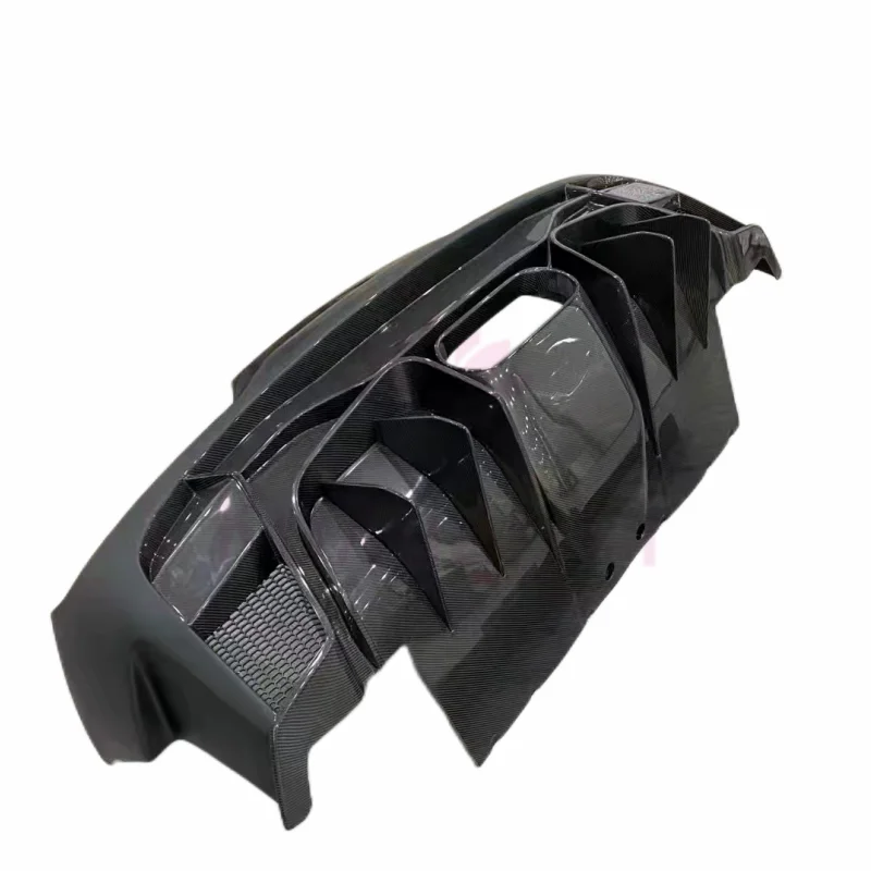 Для Ferrari 458 SPIDER V-образный комплект заднего бампера из углеродного волокна