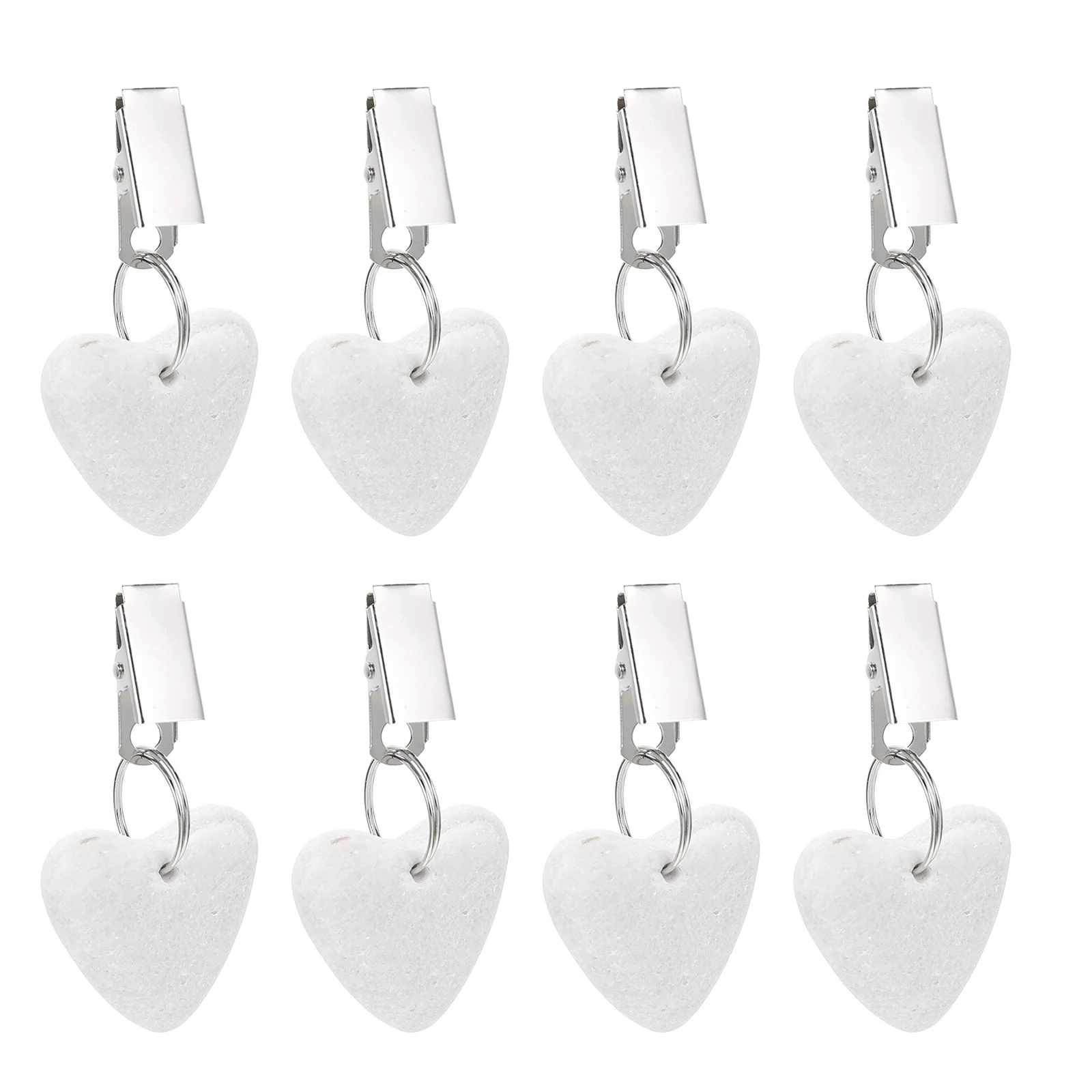 

Tablecloth Weights Table Weight Pendant Cover Clip Stone Clips Marble Picnic Clothdecorative Hangers Heart Holders Curtain Heavy