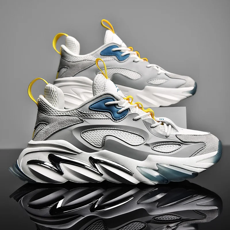 

Кроссовки мужские теннисные, повседневная обувь, роскошные, дышащие модные туфли для тренировок, быстрая обувь