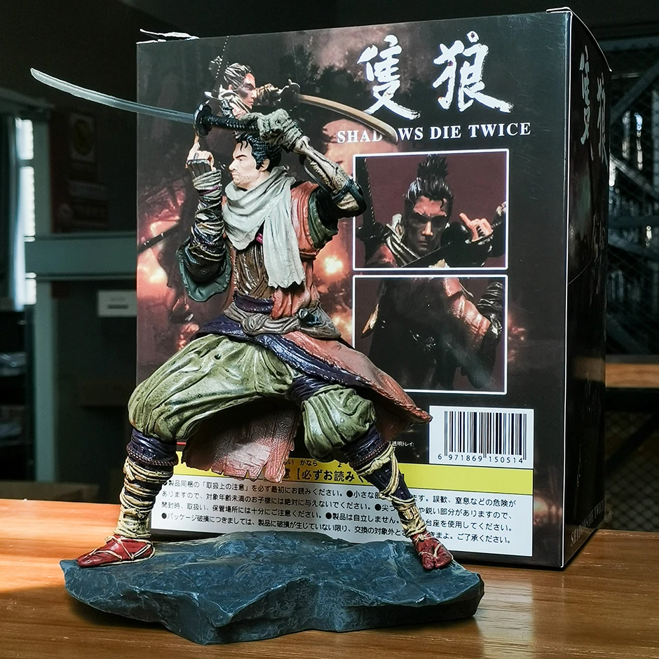 

Фигурка волка Sekiro «Тени умирают дважды», Коллекционная модель, кукла для рождественского подарка