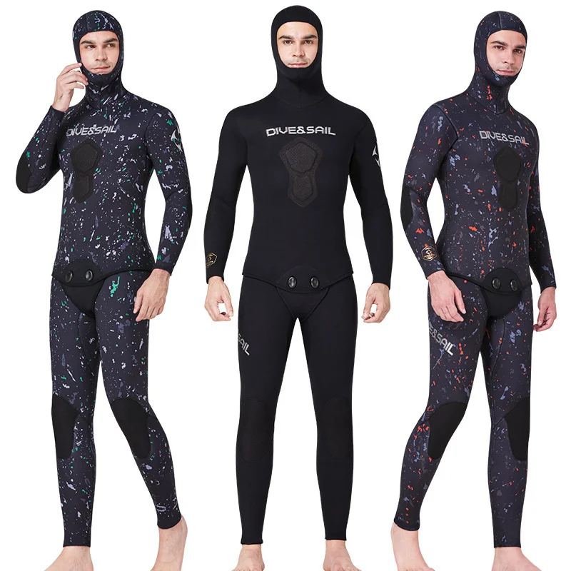New Premium Neoprene Wetsuit Men Scuba Diving Thermal Warm Wetsuits Fishing Swimming Surfing Kayaking Equipment Suit