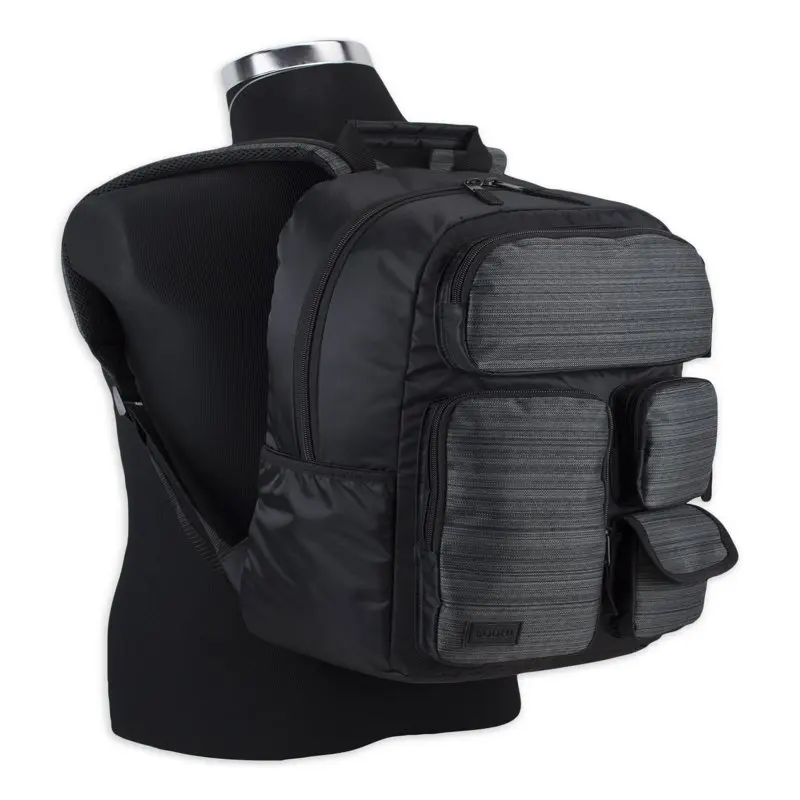 

Luxurious Unisex Black Backpack - Perfect Travel Companion for Any Adventurer.