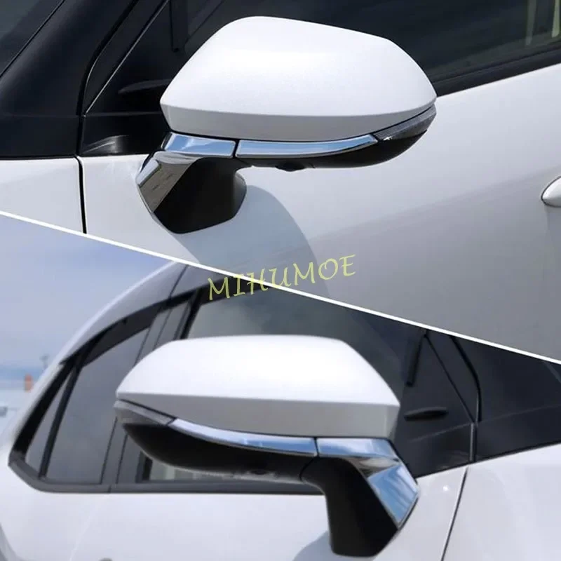 

Для Toyota Yaris Cross 2021 2022 2023 2024 2025 хромированные наружные боковые зеркала заднего вида, накладки, литые аксессуары