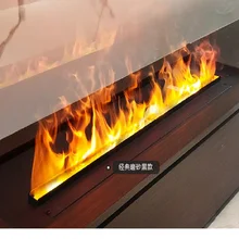 Simulation Stoves Electric Fireplace With Color Fire Flame For Living Room Decorative Electric Chimneys Water Vapor Fireplace