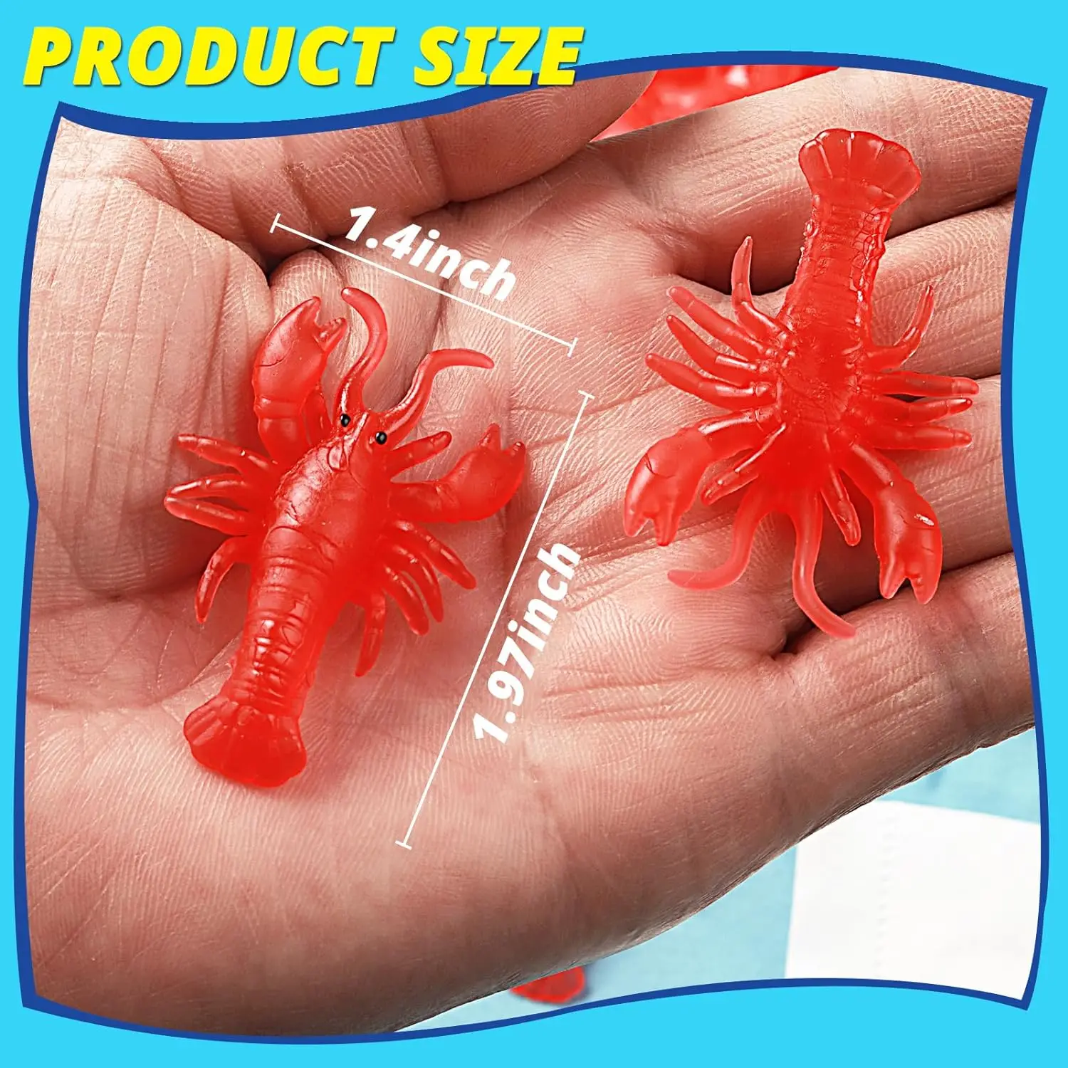 10 шт. мини-игрушка-лобстер