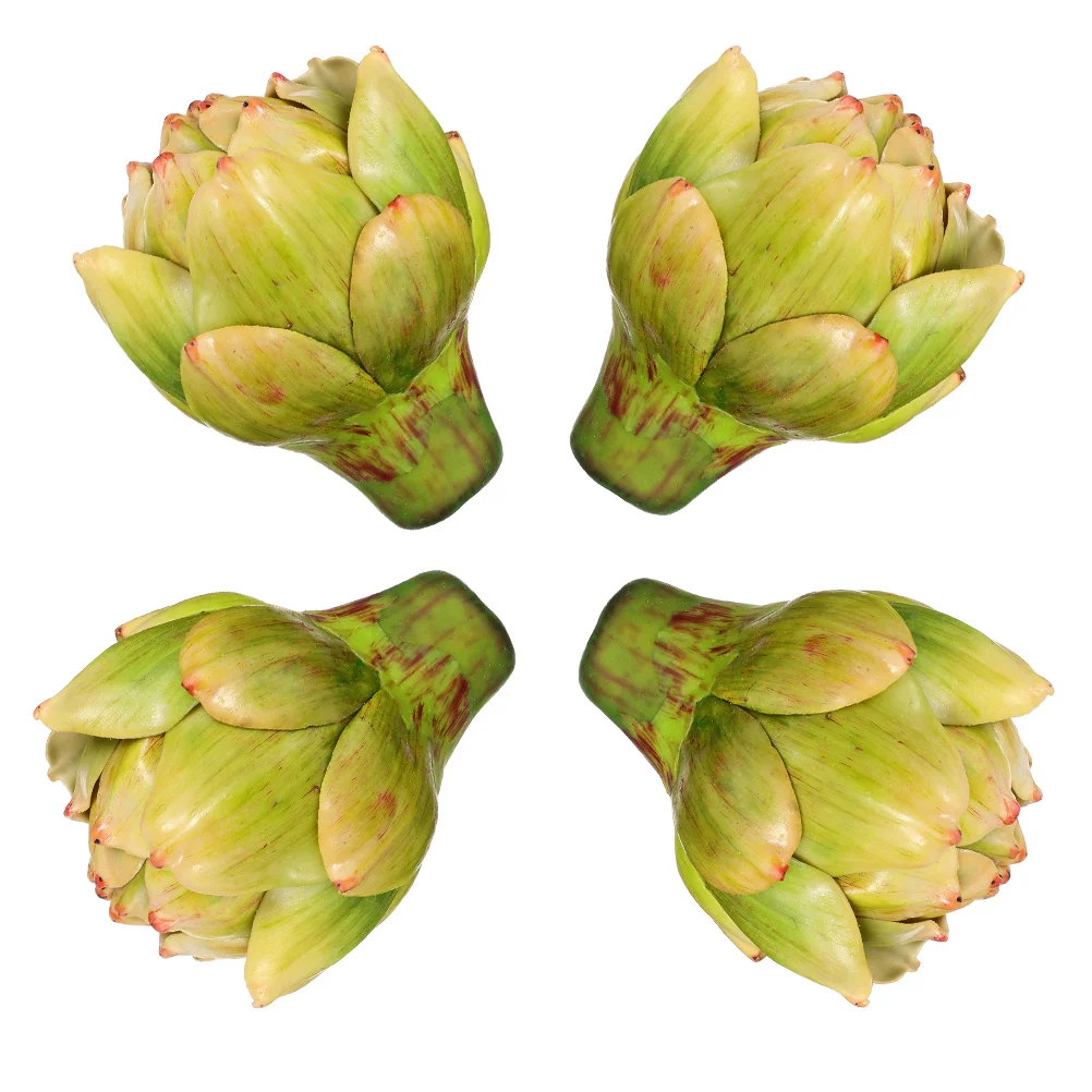

Artichokes Artificial Fakesucculent Vegetable Faux Vegetables Decoration Bonsai Model Ornaments Prop Plantcactus Ornament