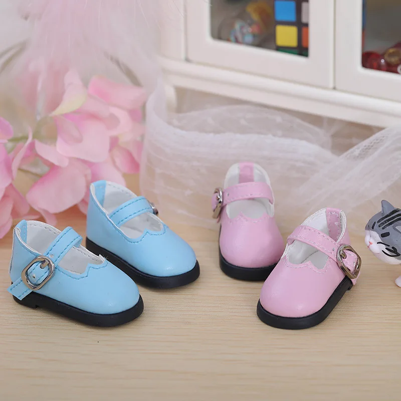

5.0*2.4cm BJD Doll Shoes Casual Leather Doll Shoes Toys For 1/6 Bjd Yosd Doll Accessories