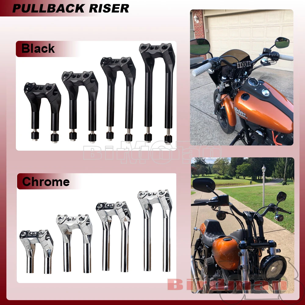 Мотоциклетный Т-образный зажим верхний 32 мм руль 6 8 10 12 дюймов для Harley Street Bob Sportster