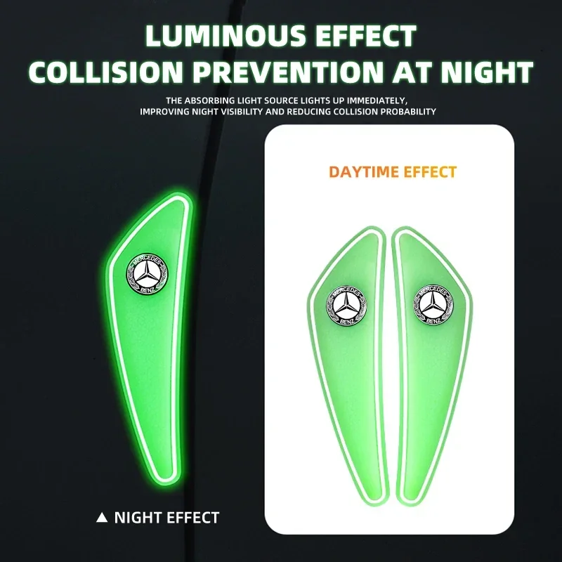 4 шт. наклейка на дверь автомобиля для Mercedes Benz AMG W211 W204 W205 W203 W212 W213 W201 W210 W124