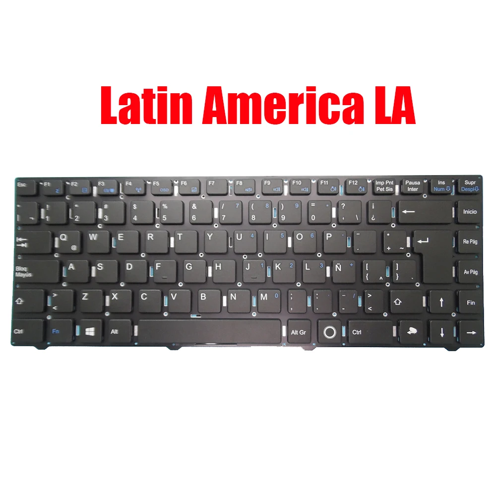 

Laptop Keyboard For EXO For Smart R9 R9-CE R9-CN35 R9-CN49 R9-F1445 R9-NDBT 1401 R9-PE R9-X-F1445 Latin America LA New