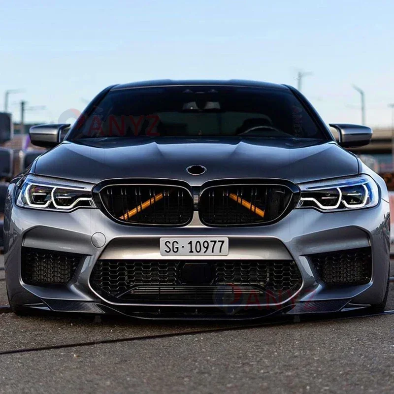 1 пара накладок на переднюю решетку автомобиля, спортивный стиль, накладка на решетку, чехол для Bmw F25 F26 X3 X4 2011-2018, украшения на полосы автомобиля (art.: 3920cffcf2880) - 3920cffcf2880