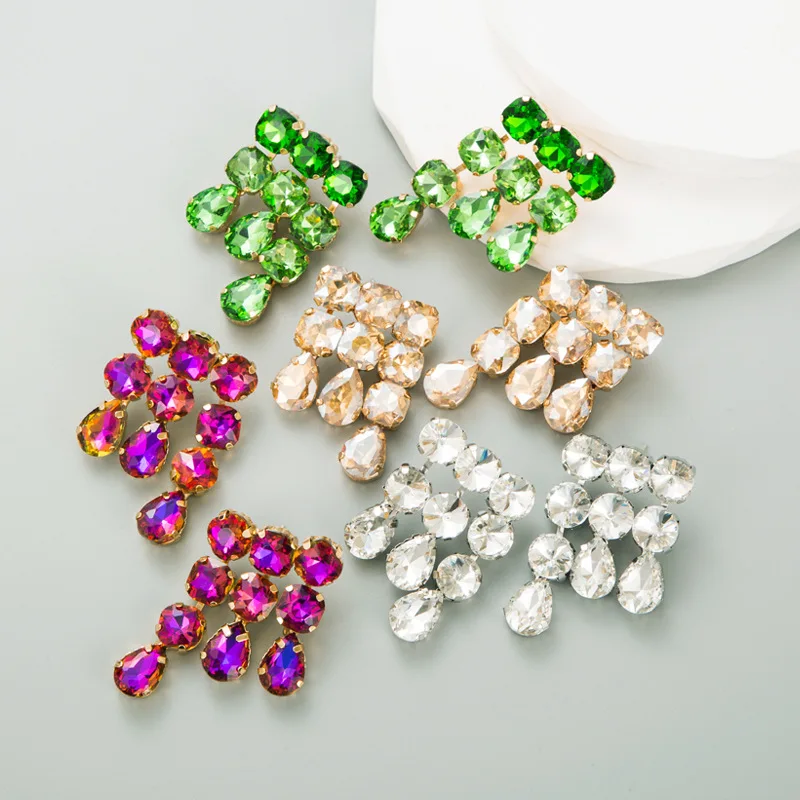 

2022 New Geometric Banquet Tassel Earrings Accessories