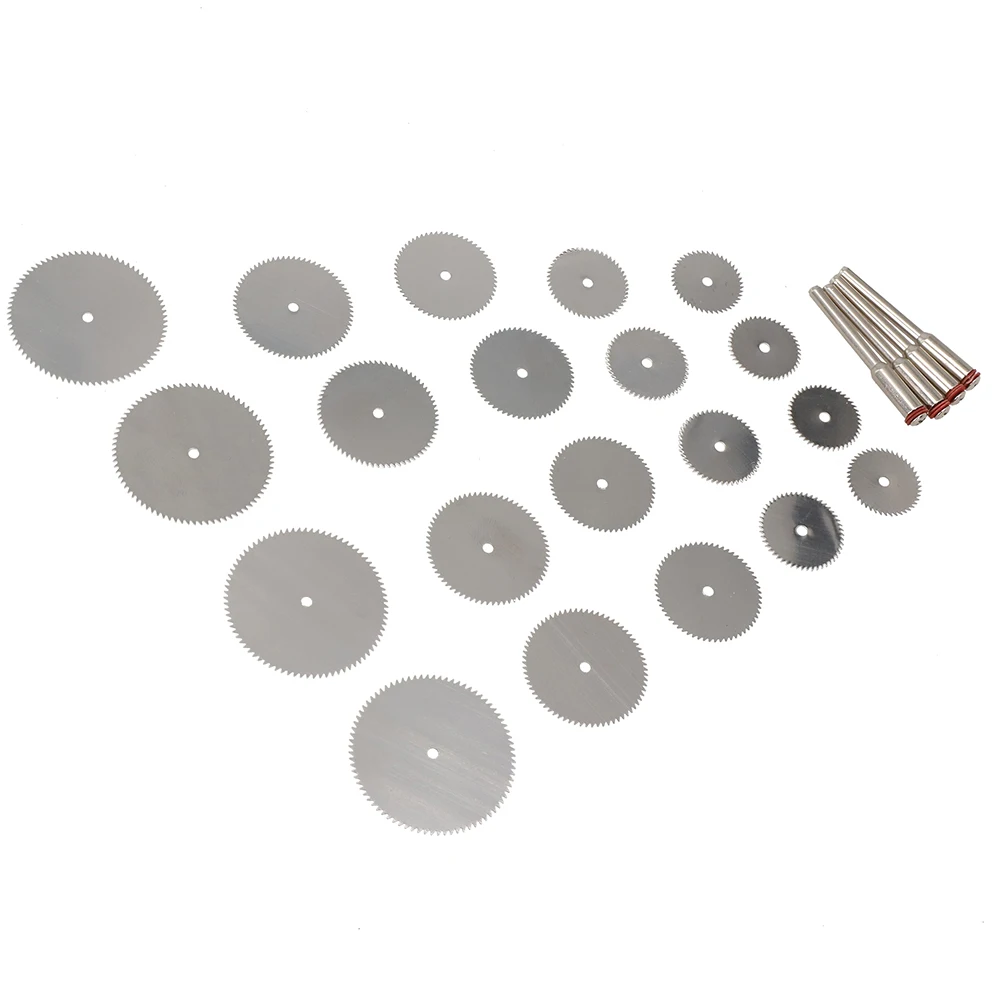 

24Pcs Set Circular Saw Blade Electric Grinding Cutting Disc Rotary Tool For Dremel Metal Cutter Power Tool Wood Cutting Tool