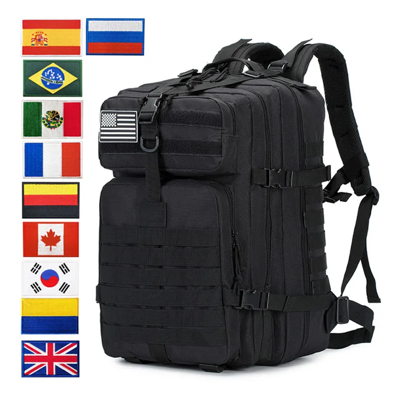 30L/50L Hiking Camping Backpack Men Military Tactical Rucksacks 900D Nylon Waterproof Bags Outdoor Sports Trekking Hunting Bag