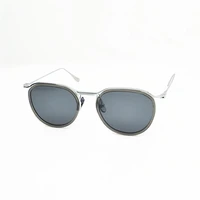 james tart opticai 395s sunglasses for men women summer style anti ultraviolet retro plate oval frame random box