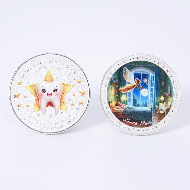 

Золотая монета зубной феи