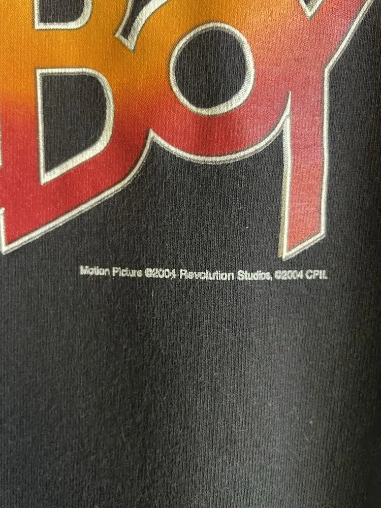 Винтажная промо-рубашка 2004 с биркой ААА Hellboy размер XL 23x30 5