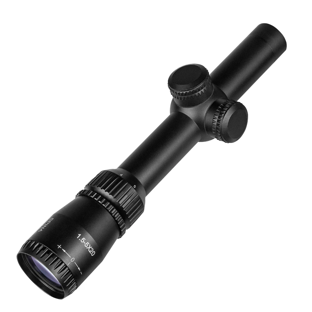

SPINA 1.5-5X20 Mil dot Reticle optical sight Hunting scope Tactical scope For hunting with mounts