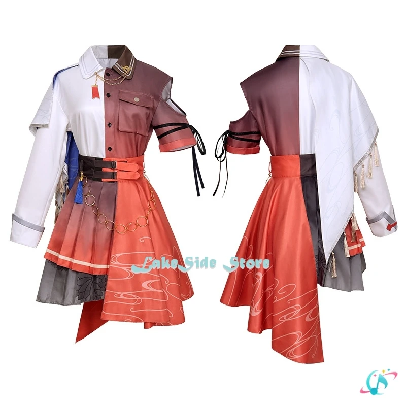 MMJ Hanasato Minori Diva Singer Mikuu Косплей Костюм Игровая Униформа Project Sekai Красочный Блестящий