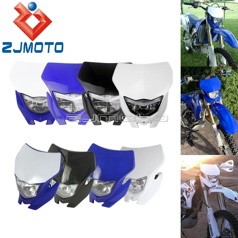 Motocross LED/лампочка головного света HI LO Beam Lighting для Yamaha WR 125 155 250 450 TT-R 50 100 230 YZ250F YZ450F YZ85