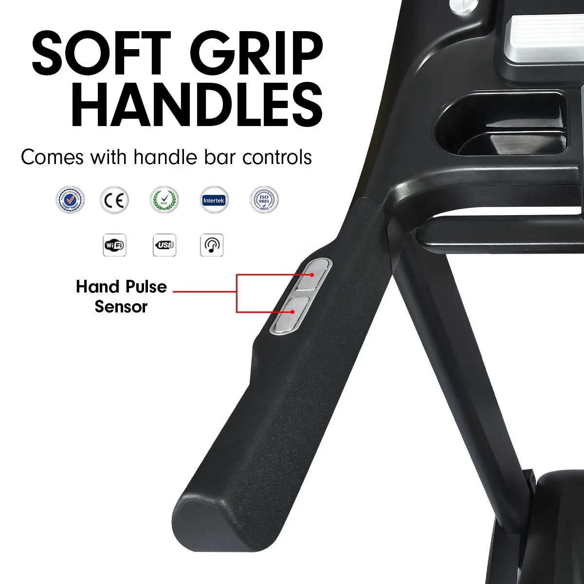 Беговая дорожка с ЖК-дисплеем двигатель л.с. электрическая беговая датчиком