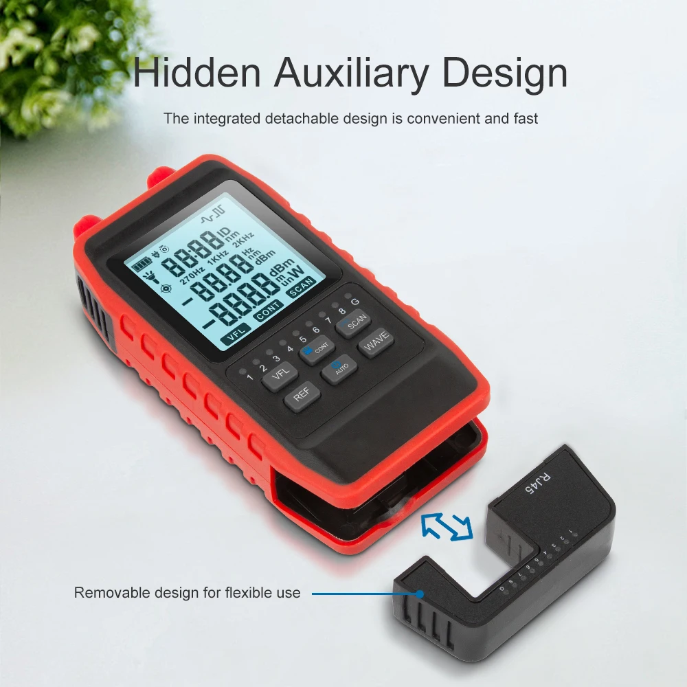 NF-908S оптический измеритель мощности сетевой кабель SCAN FC SC ST -60 ~ 8 дБм Визуальный