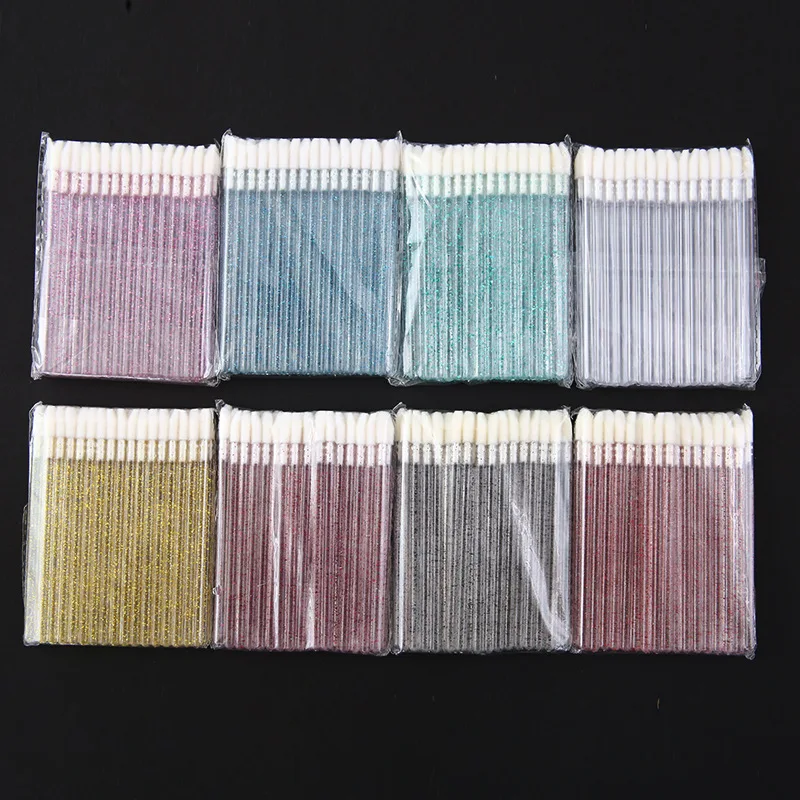1000pcs Crystal Disposable Lip Wands Make Up Applicators, Lip Gloss Wands Applicator Tool Lipstick Brush Beauty Cosmetic Kits