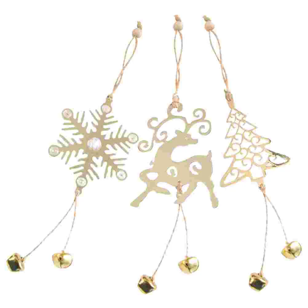

3Pcs Christmas Tree Pendant Hanging Ornaments Xmas Decorations Hanging Xmas Tree Ornaments
