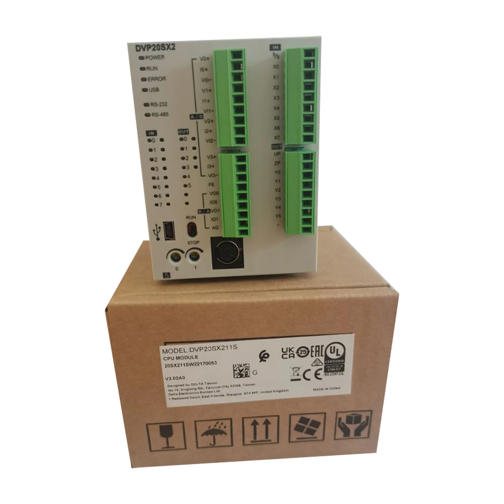 

Programmable Logic Controller for Delta PLC DVP12SS211S DVP10SX11R DVP10SX11T DVP20SX211R DVP20SX211T DVP20SX211S