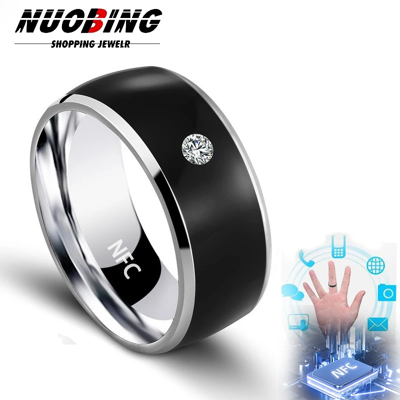 

Lntelligent Multifunctional Waterproof Technology Lntelligent Wearable Connection NFC High-tech Ring Suitable For Mobile Phones