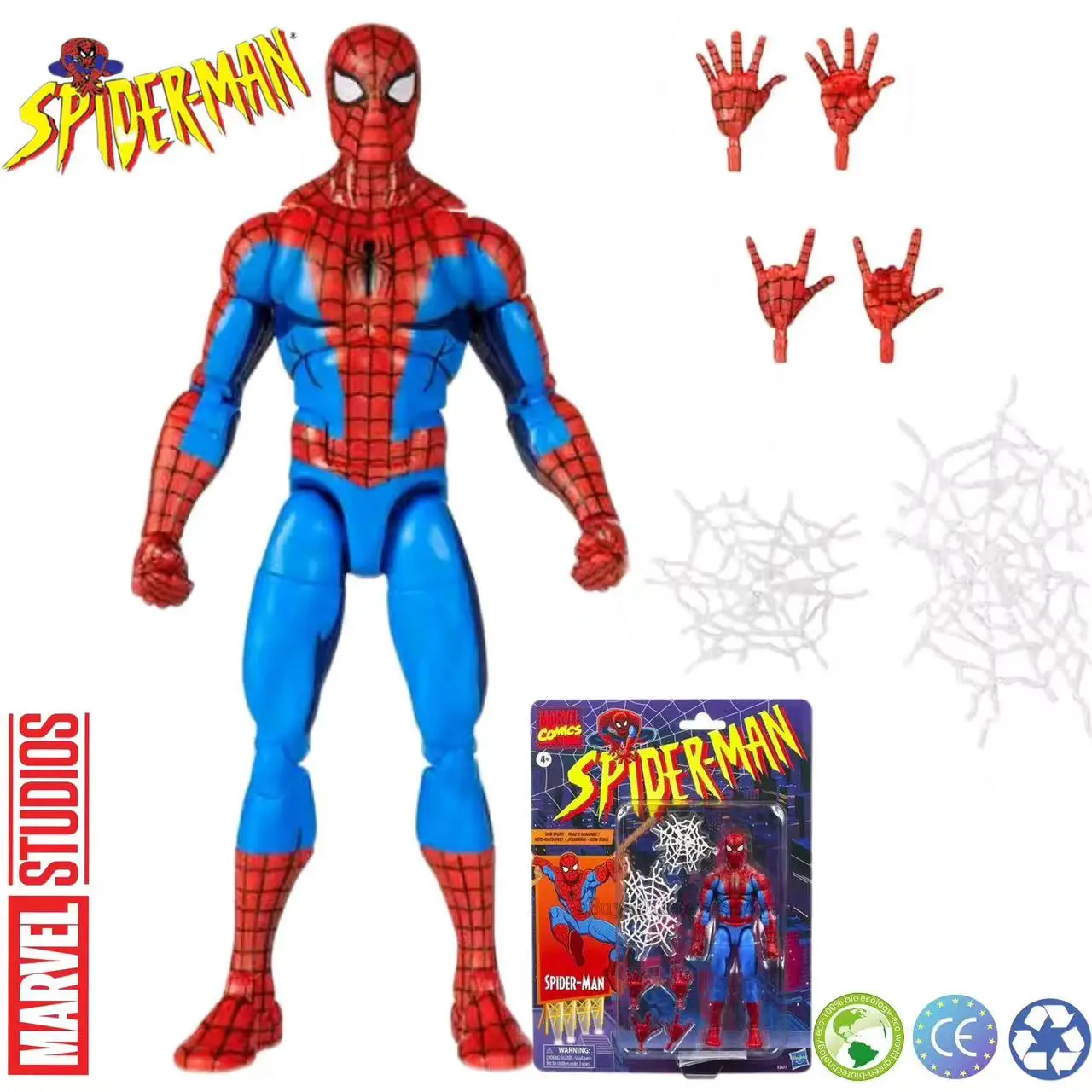 

ML Legends Spider Man 6 Inch Action Figure Toys Copy Spiderman Figures Statue Model Doll Collection Gifts for Friend Child