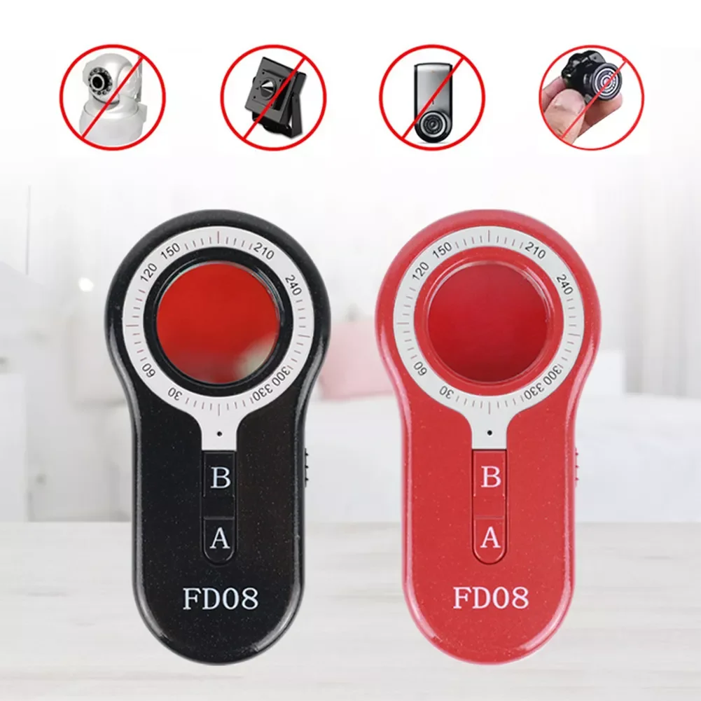 

NEW Camera Detector Hotel Anti-candid Shooting Anti-eavesdropping Safety Vibration Alarm Anti-theft Detector