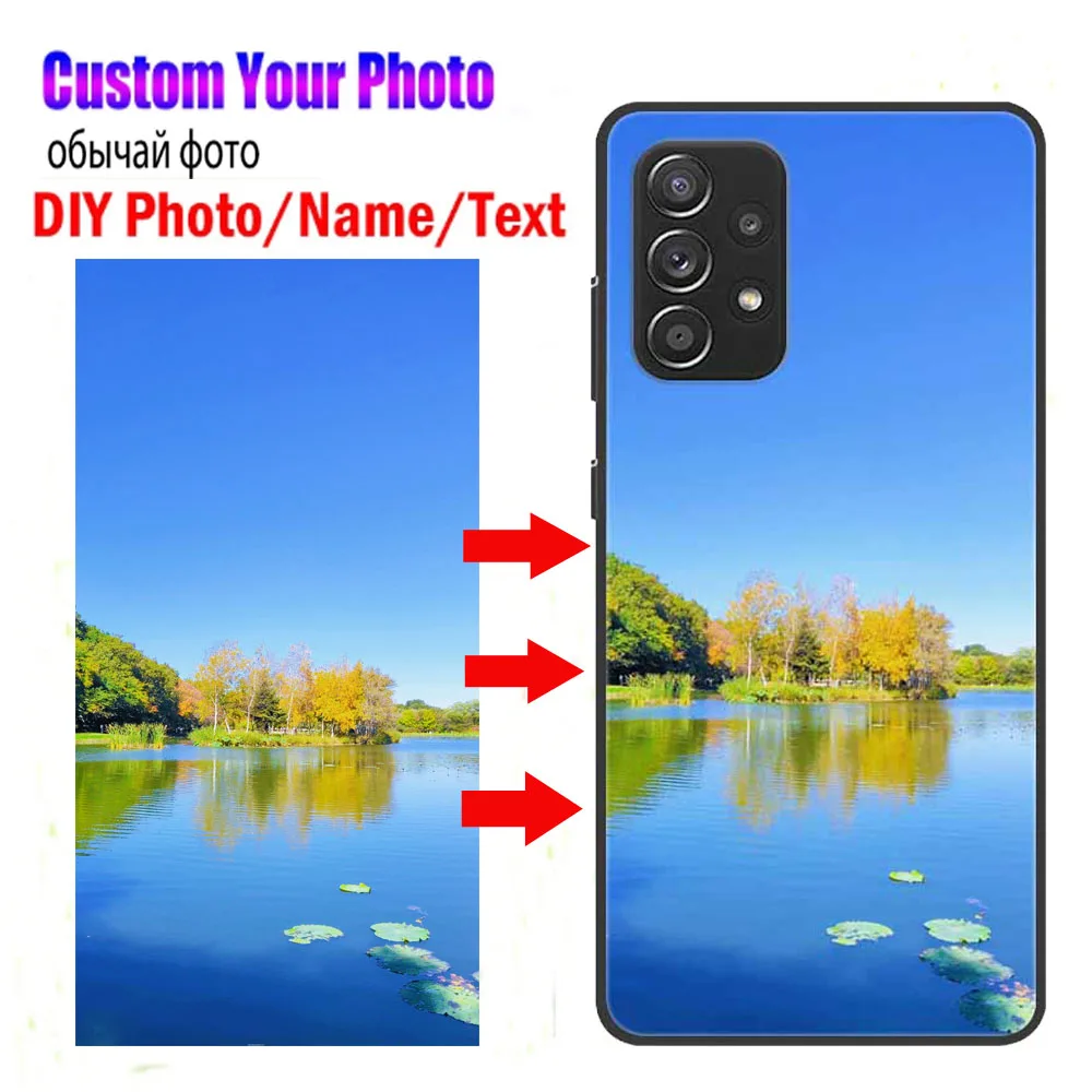 Индивидуальные чехлы с фотографиями для Samsung Galaxy A52 A72 A32 A53 A33 A73