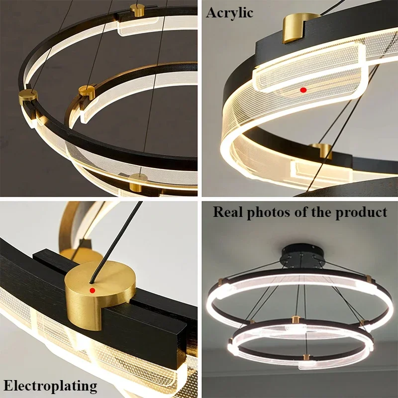 Скандинавские минималистичные люстры