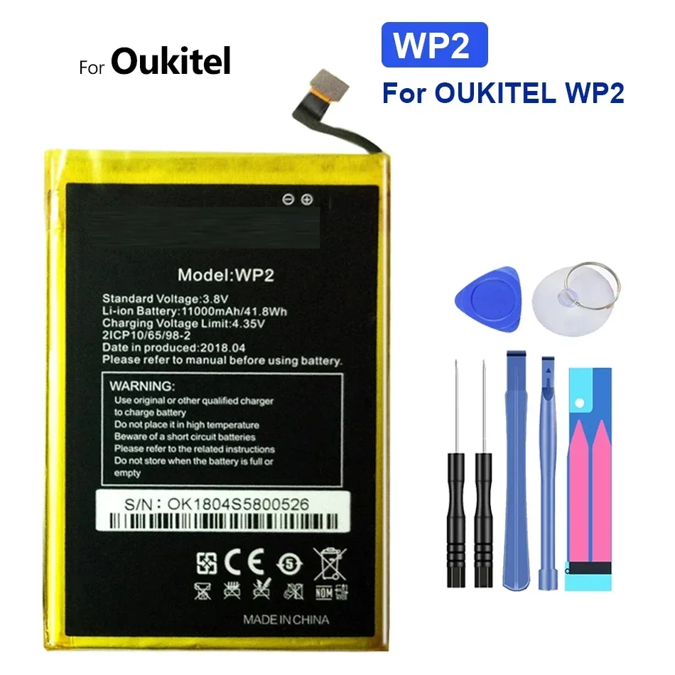 Аккумулятор для Oukitel C15 PRO/K3 Plus K3Plus/K6/K7/K10/K5000/K10000/K10000 Max/K10000 Pro/U15 pro U15pro U16 max U16max U18 WP2
