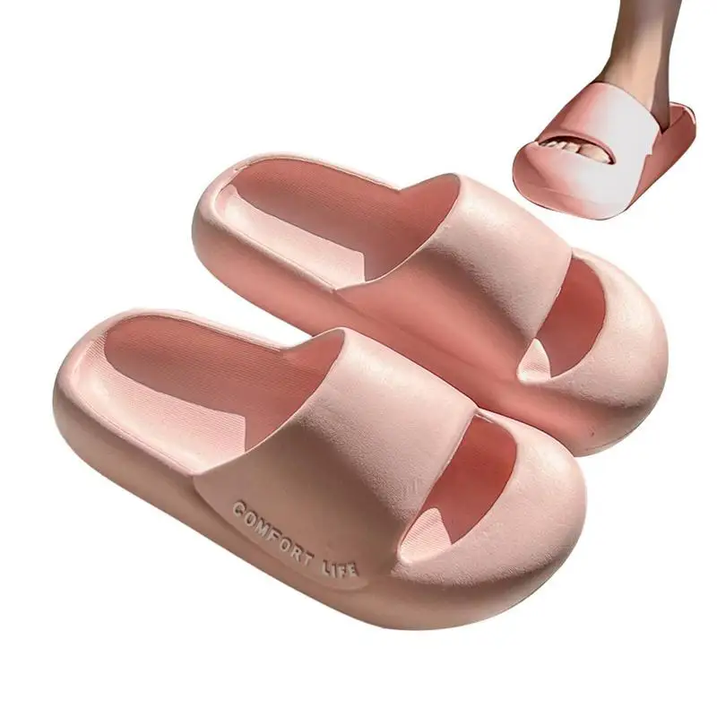 

Нескользящие туфли с толстой подошвой, декодеры с закрытым носком, массажные сандалии для душа, толстые декодеры для душа