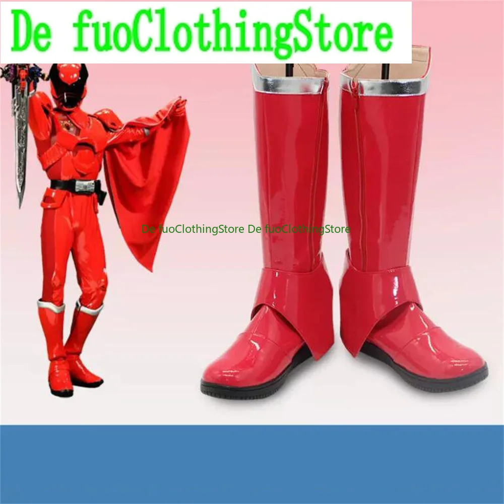 Gira Hasuti Ohsama Sentai King Ohger Обувь для косплея Сапоги Игра Аниме Вечеринка Хэллоуин