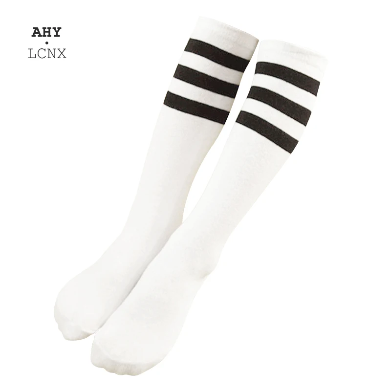 

2023 Summer Kids Boy Girl Knee High Socks For Baby Toddler Children Stripe Sports Football Cotton Child School Long Accessories