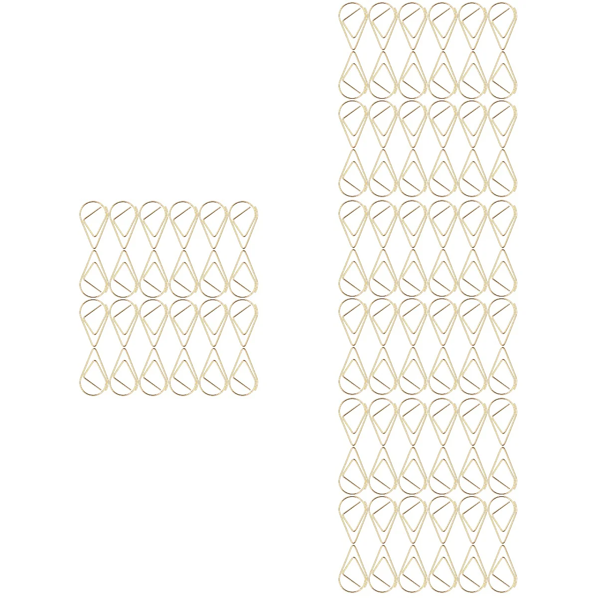 

200 Pcs Home Large Paper Paperclip Office Clips Small Paper Clips Small Paperclips for Office Home Student