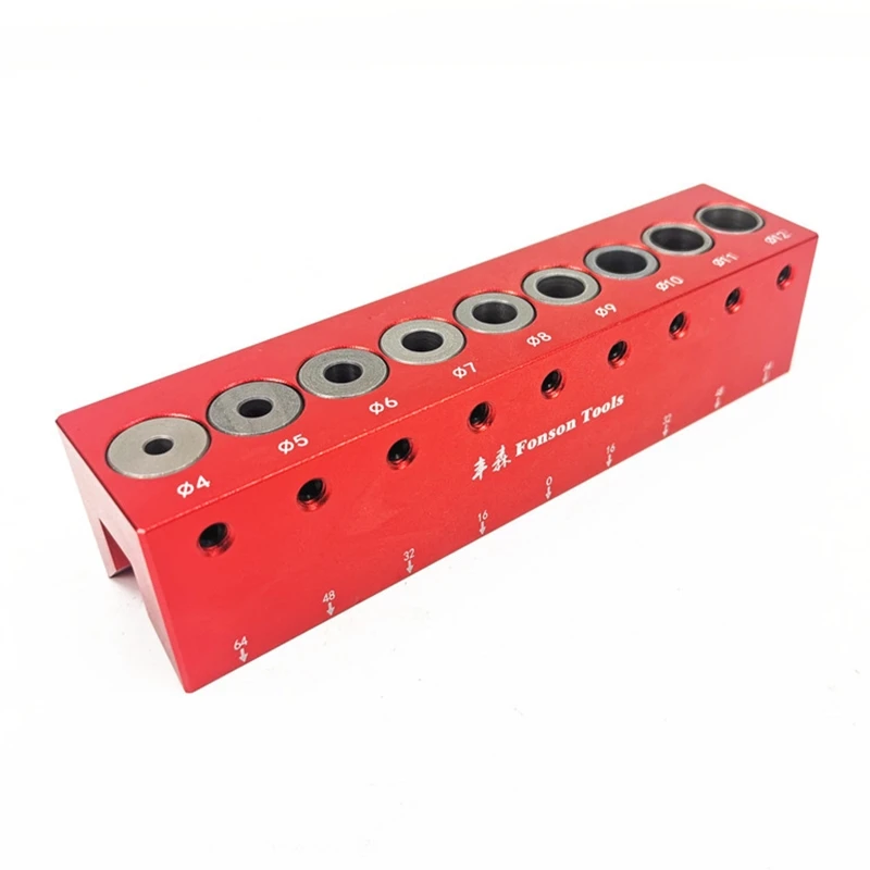 Practical Doweling Jig Hole Opener 45° Drilling Guide Locator Woodworking Tools