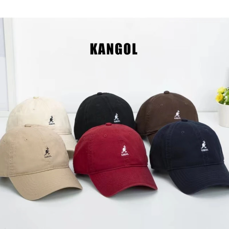 

Kangol Water Wash Baseball Cap Summer Kangaroo Cap Soft Top Tidal Sunshade Super Hot Hat