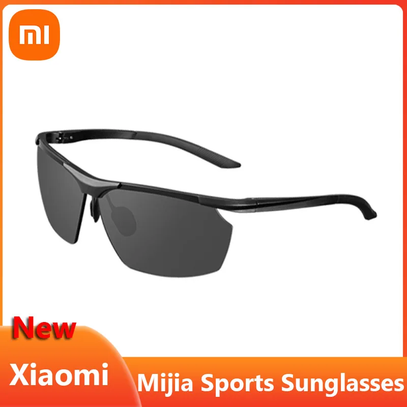 

Спортивные солнцезащитные очки Mijia Xiaomi, поляризационные антибликовые очки из алюминиево-магниевого сплава, очки для велоспорта, рыбалки, вождения, очки